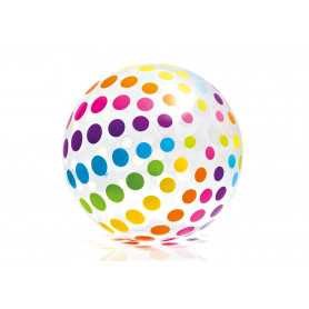 Nafukovací plážový míč Intex barevný 107 cm