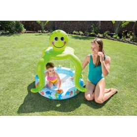 Dětský bazén se stříškou Intex Chobotnice 102 x 104 cm