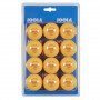 Tréninkové míče na stolní tenis Joola 40 mm, 12 ks, žluté