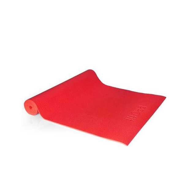 Gymnastická podložka PRO fit 173 x 61 x 0,5 cm červená