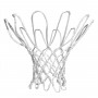 Basketbalová síťka NO10 BBN-T421 4 mm bílá je klasická síťka na basketbalové obroučky. Síť je vyrobena z odolného polypropylenu. Basketbalová síťka je vyrobena v barevném provedení bílé barvy.