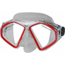 Potápěčská maska CALTER SENIOR 283S, červená