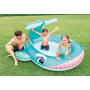Dětský bazén Intex 57440 Velryba 201x196x91 cm