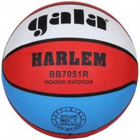 Míč basket GALA HARLEM 7051R, červeno/bílo/modrá