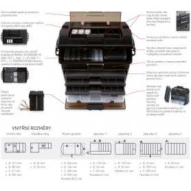 Versus Box VS 8050, 54,2x39,7x30cm,černý