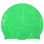 Silikonová čepice SPURT G-Type SE24 woman se vzorem, zelená