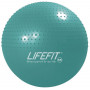 Gymnastický masážní míč LIFEFIT MASSAGE BALL 55 cm, tyrkysový