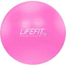 Gymnastický míč LIFEFIT ANTI-BURST 75 cm, růžový