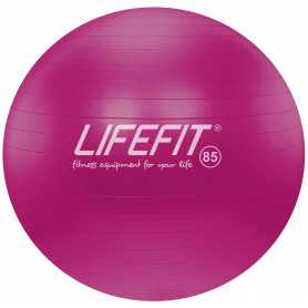 Gymnastický míč LIFEFIT ANTI-BURST 85 cm, bordó