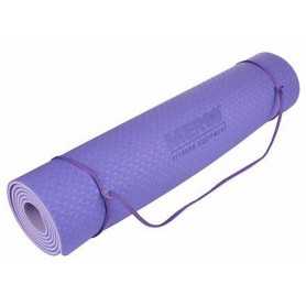 Yoga TPE 6 Double Mat podložka na cvičení fialová-fialová