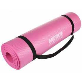 Yoga NBR 10 Mat podložka na cvičení růžová