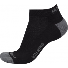Husky Ponožky Walking černá