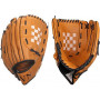 Kvalitní atrapa basebalové rukavice z měkké syntetické kůže, která je určená jako vkusná dekorace bytů fanoušků baseballu či softballu.