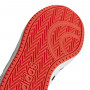 Dětské boty Adidas Hoops 2.0 K černo-červené B76067