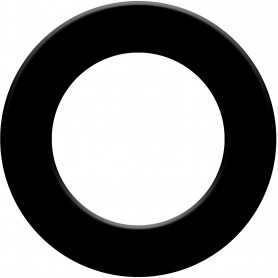 Ochranný kruh XQMax Dartboard Surround BLACK, černá