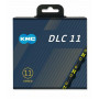 řetěz KMC DLC 11 Super Light žluto/černý v krabičce 118 čl.