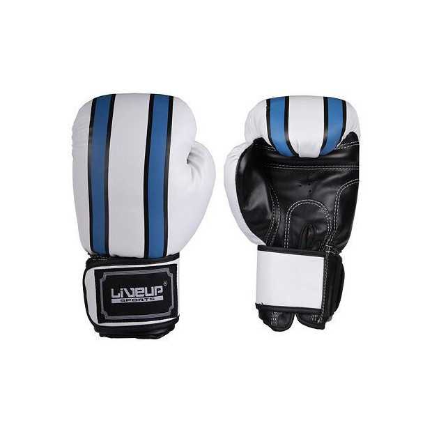 Boxing gloves zápasové boxovací rukavice bílá-modrá hmotnost 12 oz