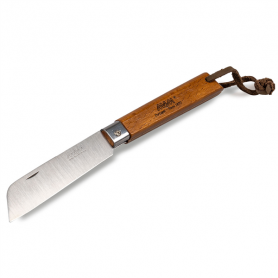 MAM Operario 2042 Zavírací nůž s koženým poutkem- bubinga