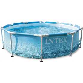 Bazén Intex 28208 BEACHSIDE METAL FRAME POOL 305x76 cm SET