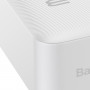 Powerbanka Baseus Bipow 30000mAh, 2xUSB, USB-C, 15W (bílá)