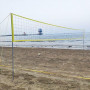 Skládací kompletní set na volejbal pro začínající a rekreační hráče. Vhodný na pláž nebo na travnatý povrch.