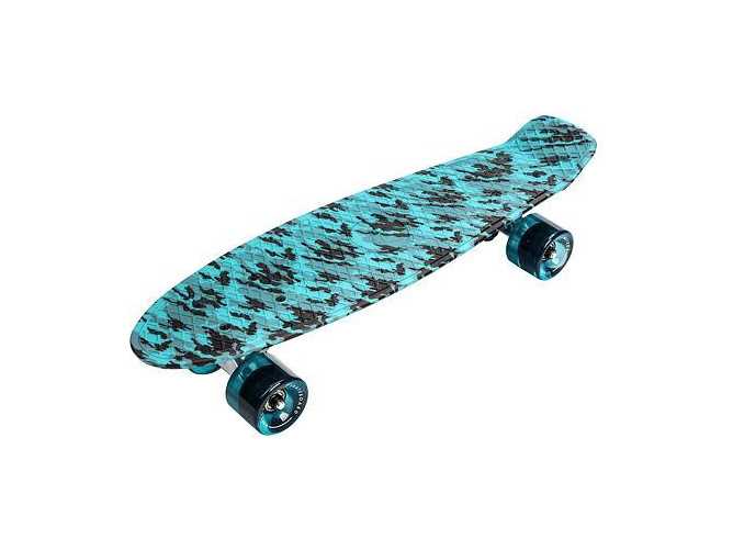 Flip Multi plastový skateboard tyrkysová