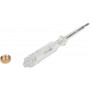 Próbnik napięcia Deli Tools EDL8001, 100-250V (biały)