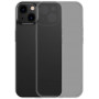Etui Baseus Frosted Glass Case do iPhone 13 (czarne)