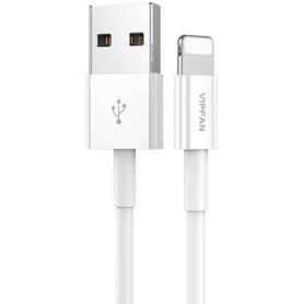 Kabel USB do Lightning Vipfan X03, 3A, 1m (biały)