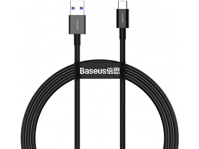 Kabel USB do USB-C Baseus Superior Series, 66W, 1m (czarny)