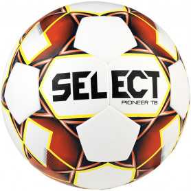 Fotbalový míč Select Pioneer TB bílo-oranžovo-žlutý