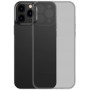 Etui Baseus Frosted Glass Case do iPhone 13 PRO (czarne)  + szkło hartowane