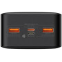 Powerbank Baseus Bipow 30000mAh, 2xUSB, USB-C,  20W (czarny)