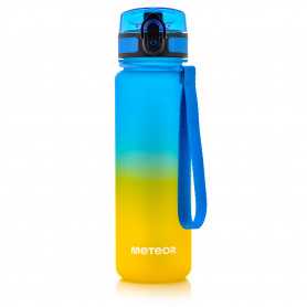 Sportovní láhev na vodu Meteor 500 ml modrá/žlutá