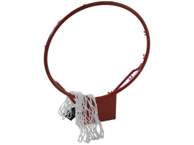 Basketbalová obroučka SPARTAN 16 mm se síťkou