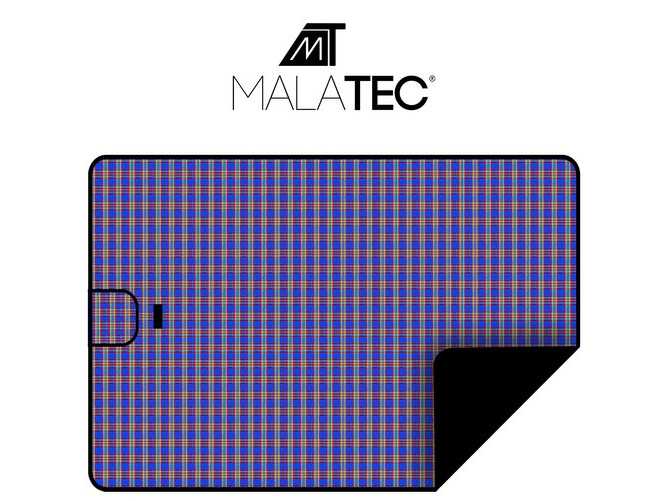 Pikniková deka Malatec 145x180 základní - modrá