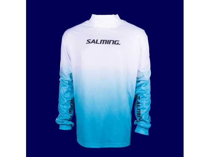 SALMING Goalie Jersey SR Blue/White