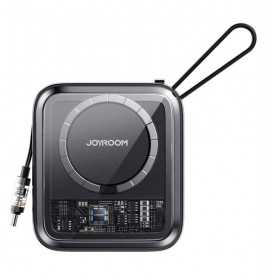Powerbank magnetyczny Joyroom JR-L006 Icy 10000mAh, USB C (czarny)