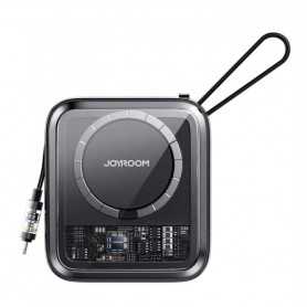 Powerbank magnetyczny Joyroom JR-L007 Icy 10000mAh, Lightning (czarny)