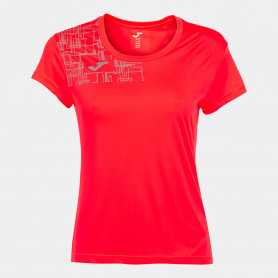 Sportovní třičko dámské Joma Elite VIII short sleeve t-shirt navy fluor coral 901419.040