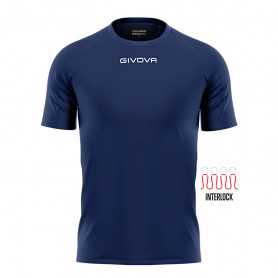 Sportovní Tričko Givova Capo tmavě modré MAC03 0004
