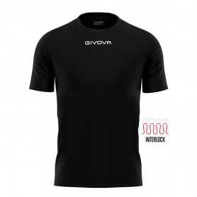 Sportovní Tričko Givova Capo černé MAC03 0010
