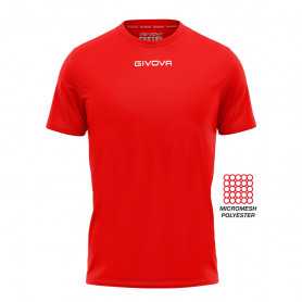Sportovní Tričko Givova One červené MAC01 0012