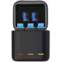 Telesin 3-slotová nabíječka Box + 3 baterie pro GoPro Hero 11 / 10 / 9