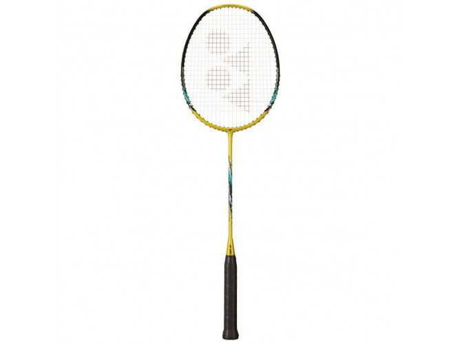 Badmintonová raketa Yonex NANOFLARE 001 FEEL, GOLD, 5UG4