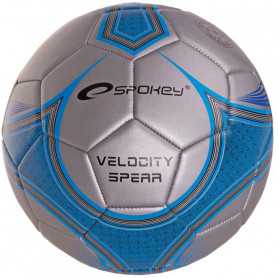 Fotbalový míč Spokey VELOCITY SPEAR stříbrno-modrý