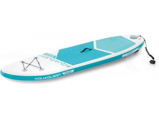Paddleboard INTEX AquaQuest 240 YOUTH SUP, bílá/modrá