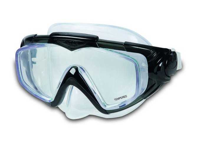 Potápěčské brýle Intex 55981 SILICONE AQUA SPORT MASK, Černá
