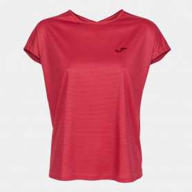 Dámské fitness tričko Joma Core Short Sleeve Red 901575.655