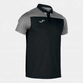 Pánská Sportovní Polokošile Shirt Hobby II Black-Grey 101371.111